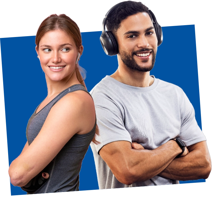 Active Wiltshire members enjoying gym, swimming and group exercise classes